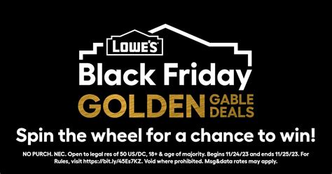 win lowes gift card|Lowe’s Golden Gable Spin for a Chance to Win Instant Win .